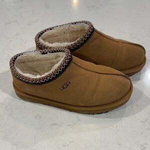 UGG Chestnut Suede Slippers